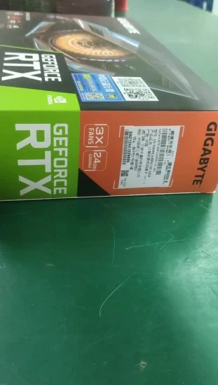 Gddr6X 메모리 지원 Oc를 갖춘 도매 Galaxy 다채로운 Gigabyte Nvidia Geforce Rtx 3090 24G 게임용 데스크탑 컴퓨터 그래픽 카드 재고 있음